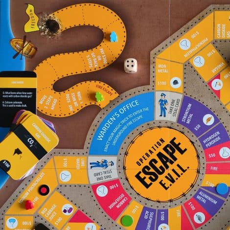 Kitki’s Escape Evil Science Board Game is a perfect educational STEM toy for Indian kids aged 8-12.