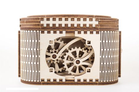 UGears Proposal Box: Unlockable Wooden Box with Puzzle – Perfect DIY Gift for Personalization, Weddings, and Women