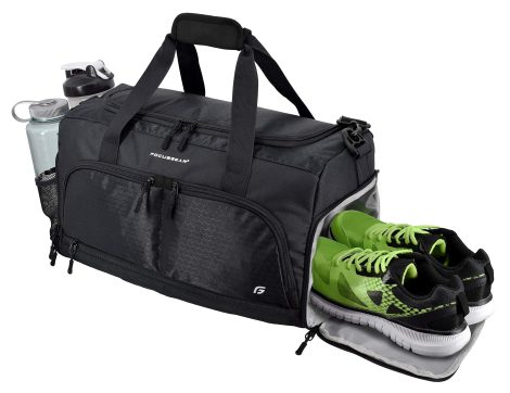 The Perfect Gym Bag 2.0: A Strong and Functional Duffel Bag with 10 Useful Compartments and Waterproof Pouch.