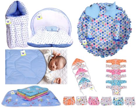 Introduce your little one to comfort and style with Toddylon’s Gift Pack for newborns (Multicolor, 0-6 months).